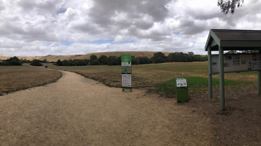 Front of Emu Bottom Wetlands, Sunbury