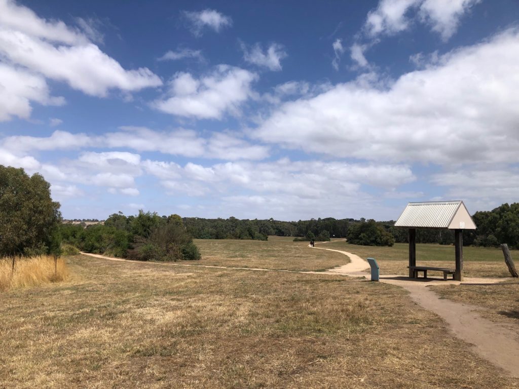 Front of Emu Bottom Wetlands, Sunbury