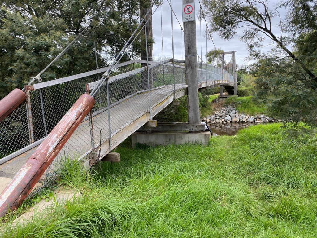 Bridge over Mitchell River Backwater